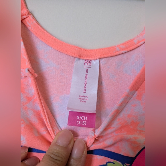 No Boundaries.Women's Junior's Soft Cut Out Strap Tank Top Size (S) 3-5 NWT - Picture 3 of 5